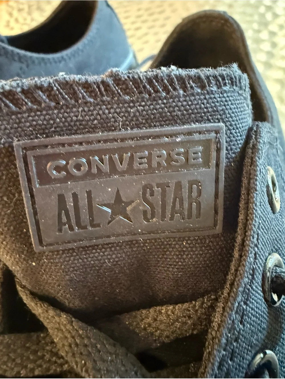 Converse Kids Black Low Top Sneakers